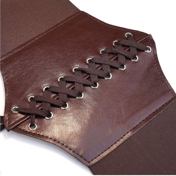 Brown corset belt  - Picture 2 of 6